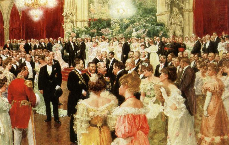 ignaz moscheles the dance music of the strauss family was the staple fare for such occasions china oil painting image